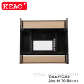 Din Rail electronic enclosure plastic electronic enclosure PIC028 industrial control box DIN Rail case with size 94*90*84mm